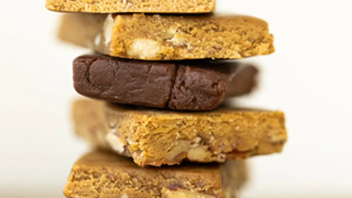 Bars made with Superbrewed Food Postbiotic Cultured Protein