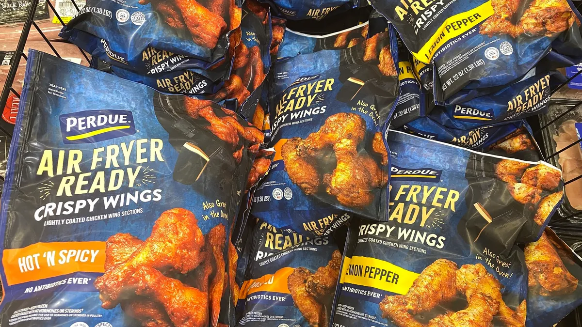 Air fryer wings sold by Perdue Farms